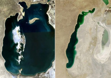 Il lago d'Aral