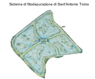 Schema vasche di fitodepurazione